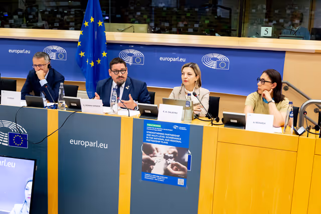 REGI - Public Hearing: Strengthening partnership and multi-level governance in the National and Regional Partnership Plans: the role of the European Code of.Conduct on Partnership and of the European Parliament