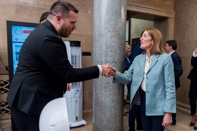 Fotografi 27: Roberta METSOLA, EP President visit to Podgorica (Montenegro) - Meeting with Andrija MANDIĆ, President of the Montenegrin Parliament and speech at the Montenegrin Parliament