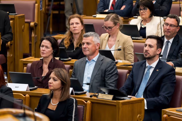 Fotografi 13: Roberta METSOLA, EP President visit to Podgorica (Montenegro) - Meeting with Andrija MANDIĆ, President of the Montenegrin Parliament and speech at the Montenegrin Parliament