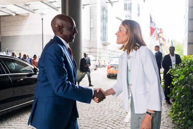 Fotografi 13: Roberta METSOLA, EP President  meets with William RUTO, President of the Republic of Kenya