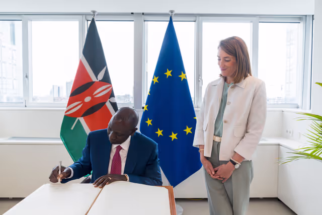 Fotografi 5: Roberta METSOLA, EP President  meets with William RUTO, President of the Republic of Kenya