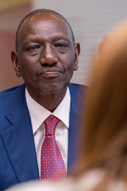 Fotografi 3: Roberta METSOLA, EP President  meets with William RUTO, President of the Republic of Kenya