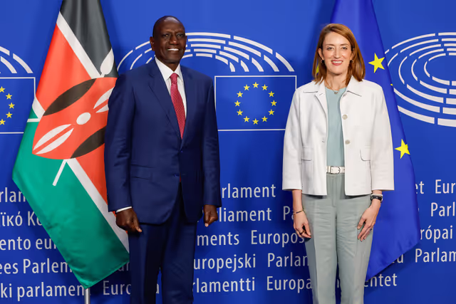 Roberta METSOLA, EP President meets with William RUTO, President of the Republic of Kenya
