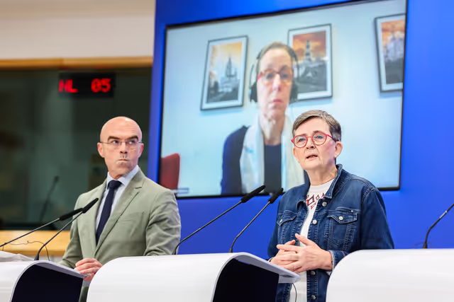 Fotografi 36: Press conference on Migration pact
