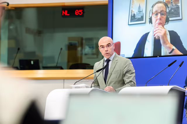 Fotografi 35: Press conference on Migration pact