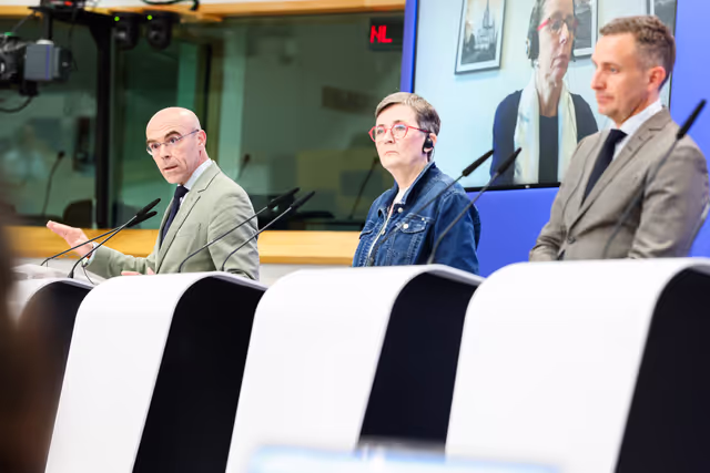Fotografi 34: Press conference on Migration pact