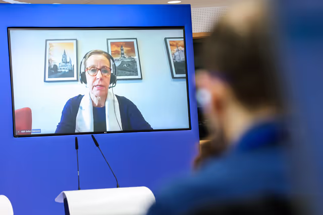 Fotografi 32: Press conference on Migration pact