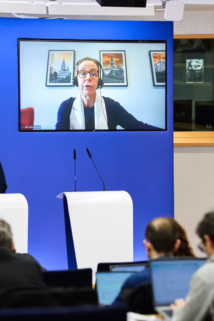 Fotografi 31: Press conference on Migration pact