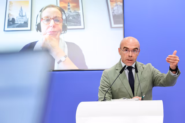 Fotografi 29: Press conference on Migration pact
