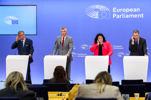 Fotografi 11: Press conference on Migration pact