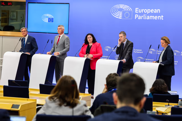 Fotografi 9: Press conference on Migration pact
