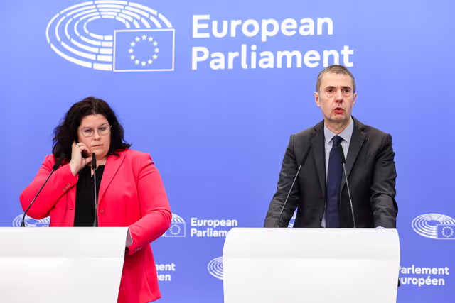 Fotografi 3: Press conference on Migration pact