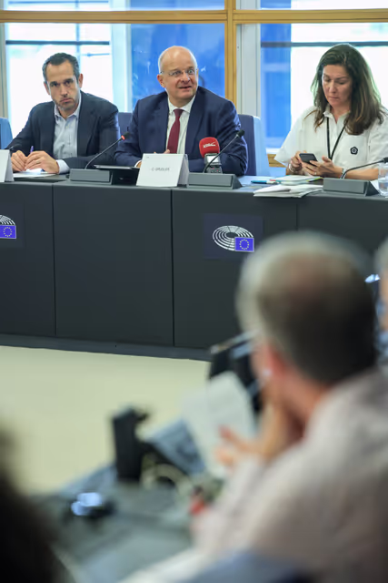 Press seminar for French journalists - Meeting with Christophe Grudler and Pierre Jouvet