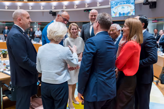 Roberta METSOLA, EP President participates at the European Council meeting