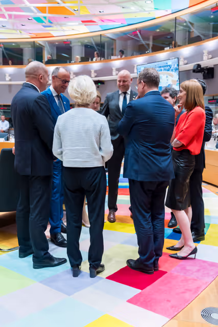 Roberta METSOLA, EP President participates at the European Council meeting