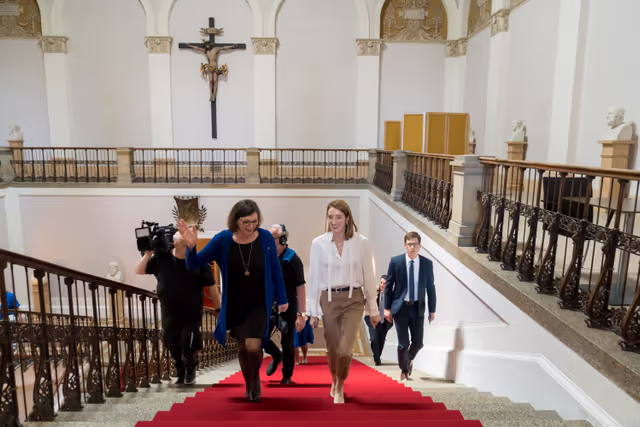 Official visit by Roberta METSOLA, EP President to Munich (Germany) - Meeting with Ilse AIGNER, President of the Parliament of the State of Bavaria (Landtag)