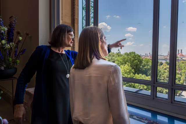 Official visit by Roberta METSOLA, EP President to Munich (Germany) - Meeting with Ilse AIGNER, President of the Parliament of the State of Bavaria (Landtag)
