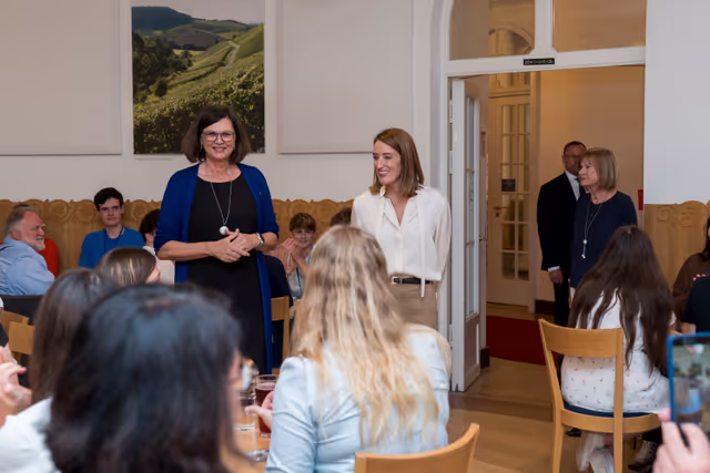 Official visit by Roberta METSOLA, EP President to Munich (Germany) - Meeting with Ilse AIGNER, President of the Parliament of the State of Bavaria (Landtag)