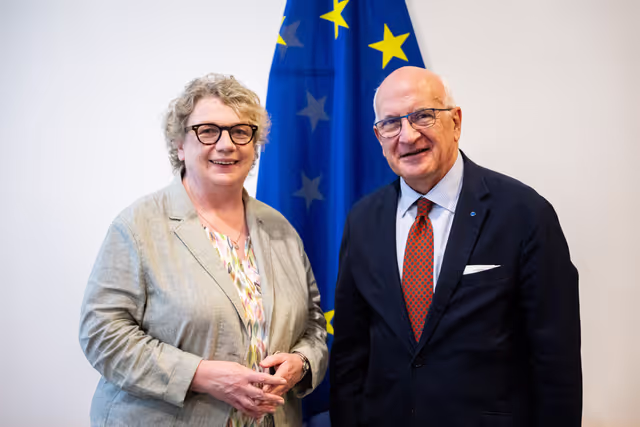 Irish Presidency Ambassador Aingeal O'DONOGHUE  meets with Javier ZARZALEGOS, LIBE Chair