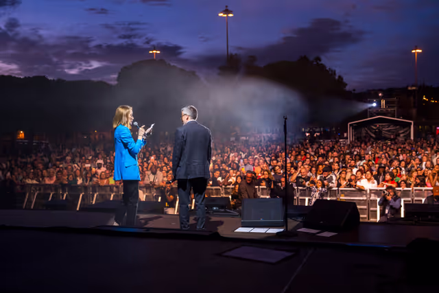 Official visit by Roberta METSOLA, EP President to Lisbon (Portugal) - Participation to the closing Concert of the Santo António Festival