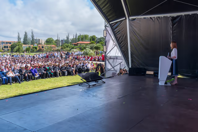 Official visit by Roberta METSOLA, EP President to Lisbon (Portugal) - Participation to the Graduation Ceremony of the NOVA School of Business & Economics