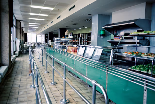 Billede 12: Kitchen and restaurant at the EP in Luxembourg.