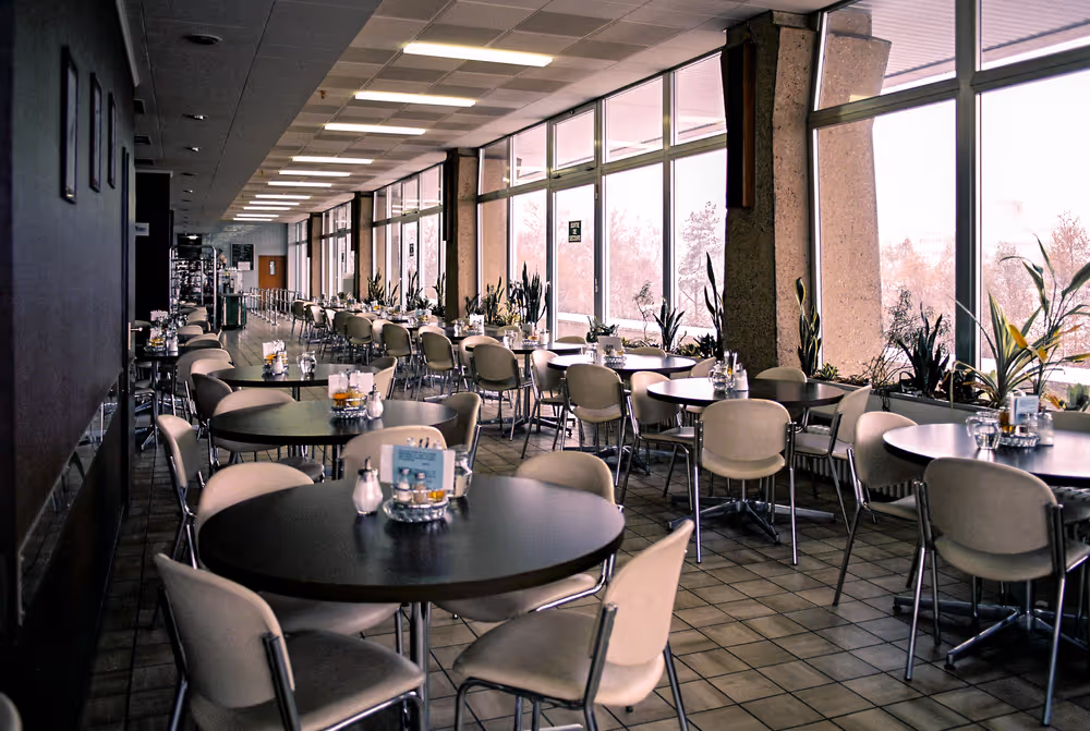 Schuman Cafeteria at the EP in Luxembourg.