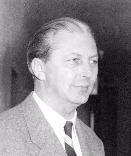 Fotografia 1: Portrait of Kurt Georg KIESINGER