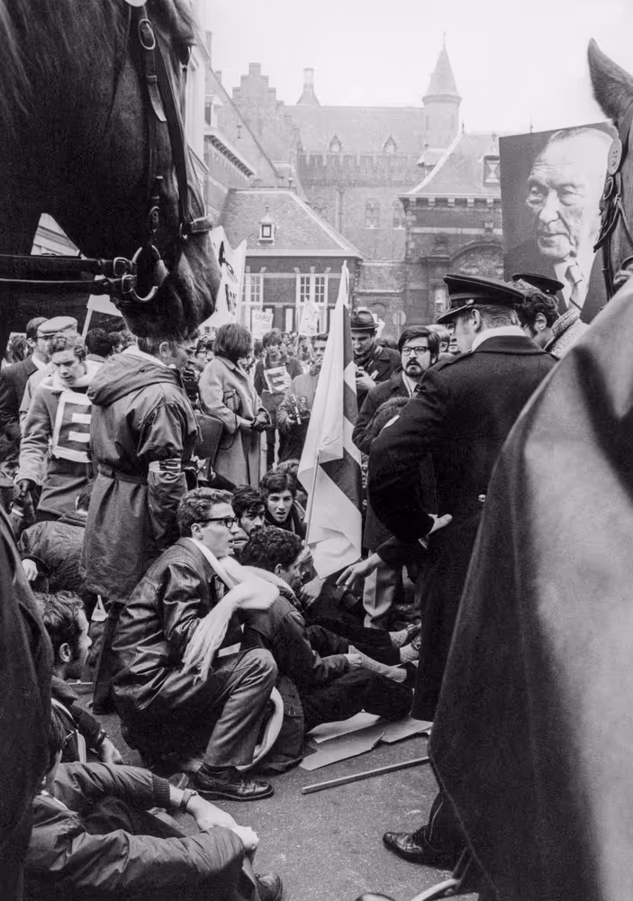 Demonstration during the The Hague Summit