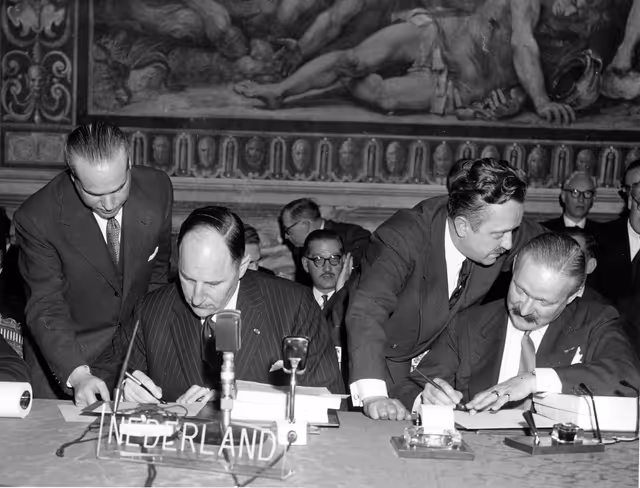Rome Treaty Signature 1957