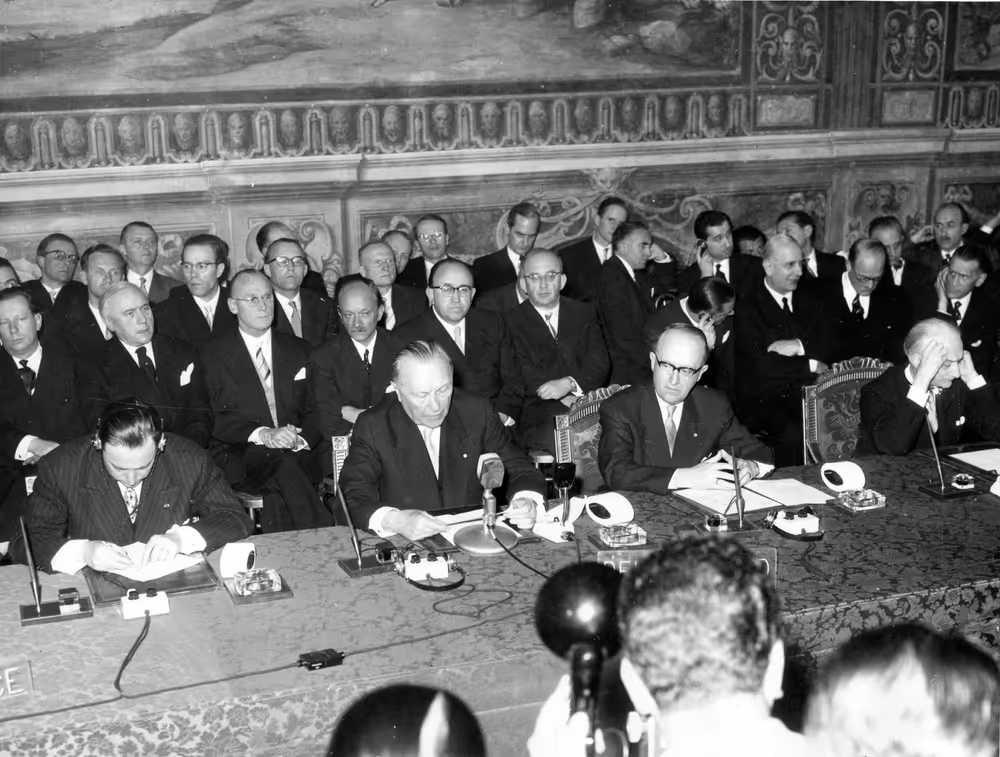 Rome Treaty Signature 1957